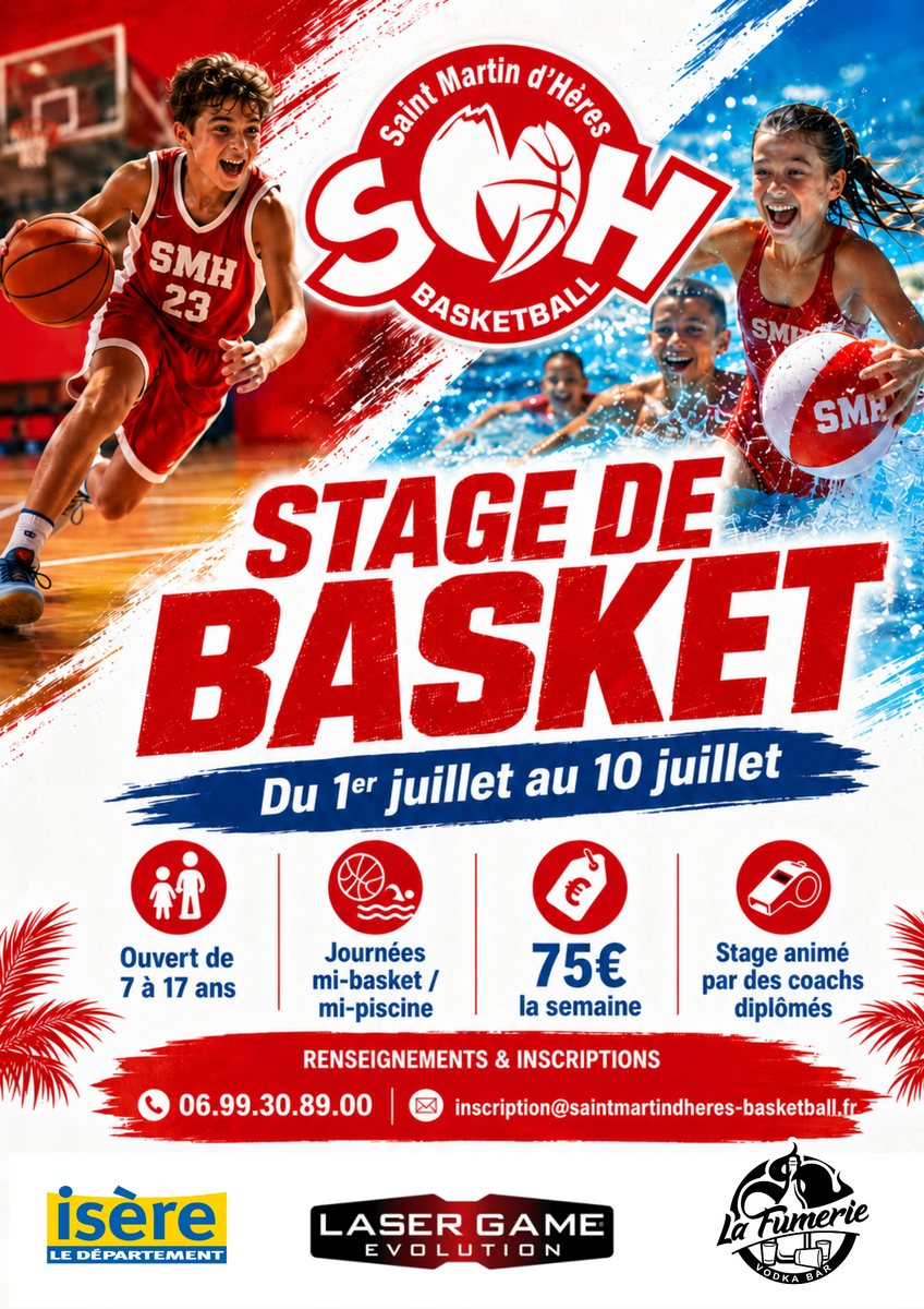 STAGE DE BASKET 2026
