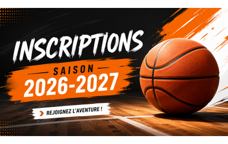 INSCRIPTIONS 2026-27 (Renouvellement)