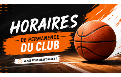 Horaires permanences inscriptions